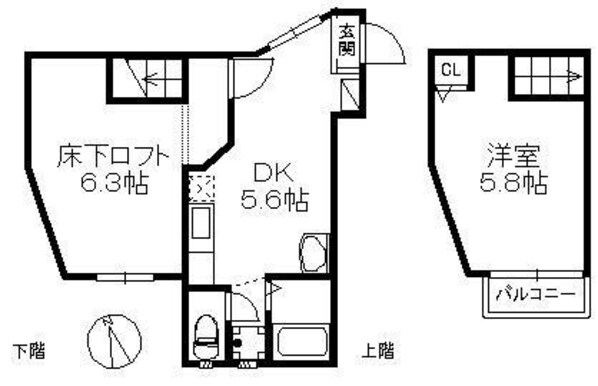 リボンガーデンヒルズ平和の物件間取画像